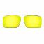 Hkuco Mens Replacement Lenses For Oakley Eyepatch 2 Blue/Black/24K Gold Sunglasses